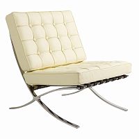 детское кресло barcelona chair кремовое в Армавире