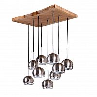 дизайнерская подвесная светодиодная люстра spot light ball 5030974 матовый никель, белая в Армавире