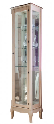 витрина mobilier de maison узкая высокая бежевая в Армавире