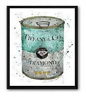 постер soup tiffany & co а4 в Армавире