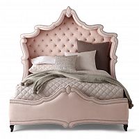 кровать двуспальная 180х200 розовая с каретной стяжкой imperial в Армавире