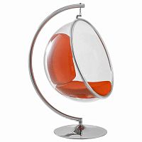 кресло bubble chair with stand оранжевое в Армавире