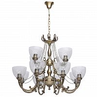 подвесная люстра mw-light аманда 481011712 бронза в Армавире