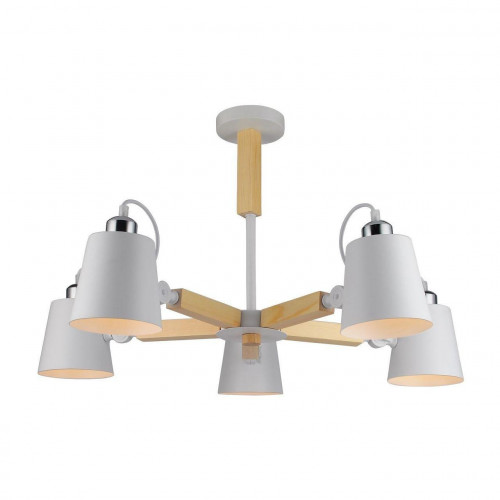 потолочная люстра arte lamp a7141pl-5wh белая в Армавире