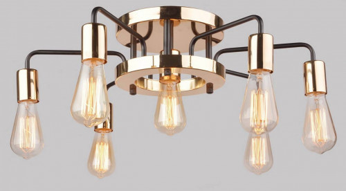 потолочная люстра arte lamp gelo a6001pl-7bk в Армавире