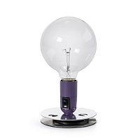 настольный светильник lampadina ed фиолетовый в Армавире