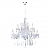 дизайнерская подвесная люстра spot light rosano 5193120 белая в Армавире