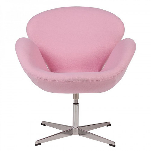 кресло swan chair светло-розовое в Армавире