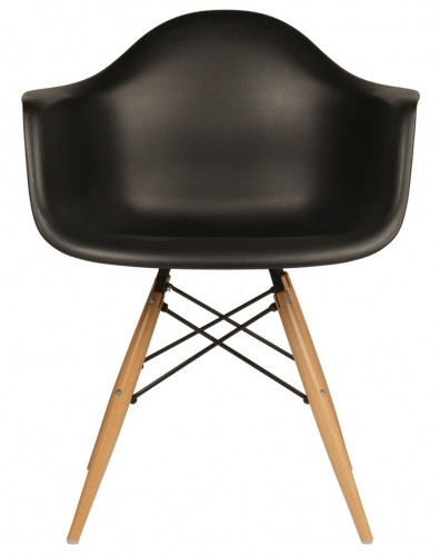 стул klassic premium daw черный (eames style) в Армавире