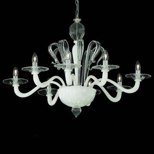 подвесная люстра ideal lux sogno sp8 bianco в Армавире