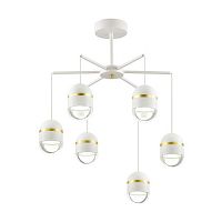 подвесная светодиодная люстра odeon light minion 4117/30cl в Армавире