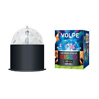 светодиодный светильник-проектор (09840) volpe disco uli-q302 03w/rgb black в Армавире