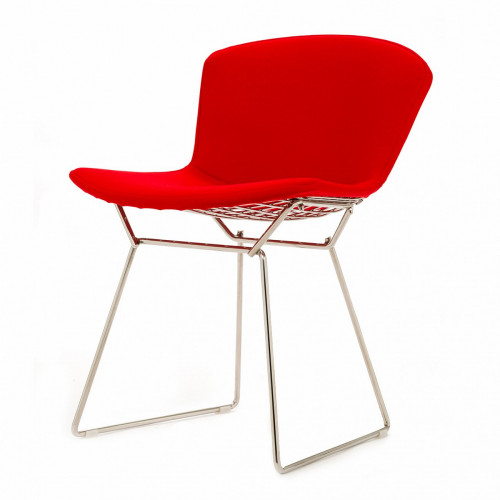 стул bertoia с обивкой красный в Армавире