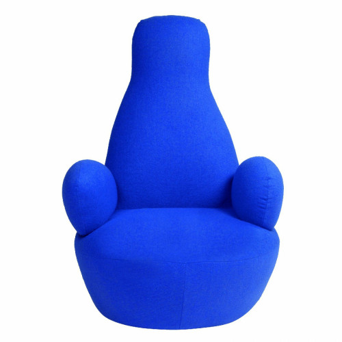 кресло bottle chair синее в Армавире