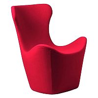 кресло papilio lounge chair красное в Армавире