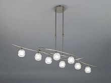 подвесная люстра mantra loop satin nickel 1810 в Армавире