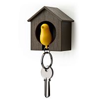 держатель+брелок для ключей sparrow коричневый-желтый в Армавире