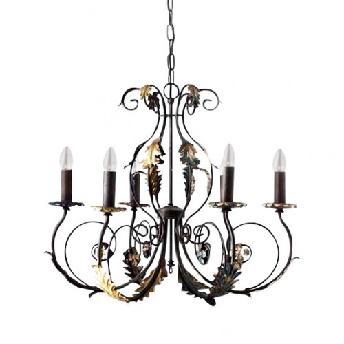 люстра 4962/6_v0580 от mm lampadari коричневая в Армавире