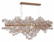 подвесной светильник crystal lux deseo sp15 l1400 gold в Армавире
