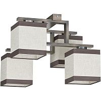 потолочная люстра tk lighting 409 lea gray 4 в Армавире