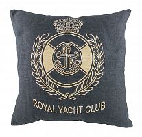 подушка с гербом королевского royal yacht club denim в Армавире