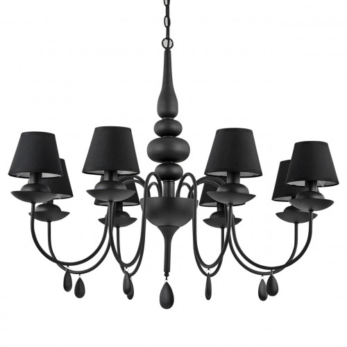 подвесная люстра ideal lux blanche sp8 nero в Армавире