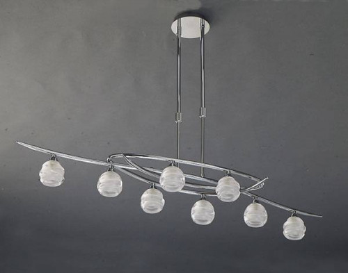 подвесная люстра mantra loop chrome 1800 в Армавире