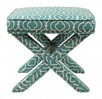 табурет мягкий бирюзовый remy ottoman в Армавире