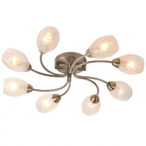 потолочная люстра idlamp carmina 201/8pf-oldbronze в Армавире