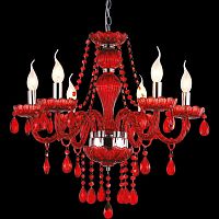 подвесная люстра arte lamp teatro a3964lm-6rd в Армавире