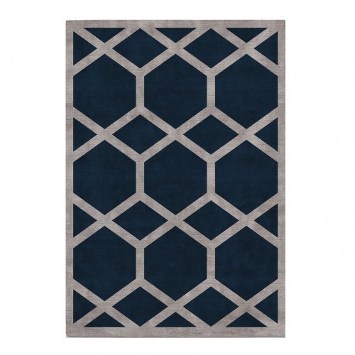 ковер ahston blue 200x290 синий в Армавире