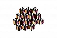 ковер parquet hexagon orange 203x153 от gan в Армавире