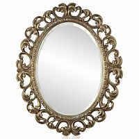 овальное зеркало настенное золото шербур florentine silver/98 в Армавире