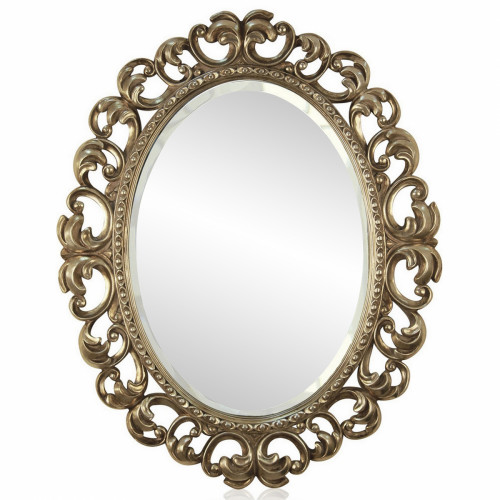 овальное зеркало настенное золото шербур florentine silver/98 в Армавире