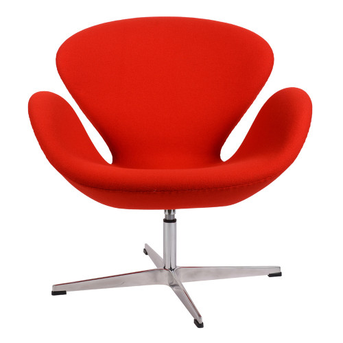 кресло arne jacobsen красное в Армавире