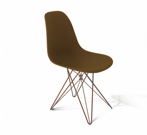 стул dsr коричневый s50 (eames style) в Армавире