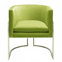 кресло julius chair велюр солнечный лайм в Армавире