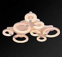потолочный светодиодный светильник idlamp jenevra 397/l8pf-ledwhitechrome в Армавире