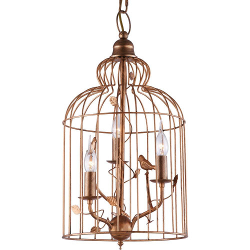 подвесная люстра arte lamp gabbia a1865sp-3bg в Армавире