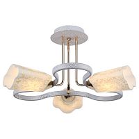 потолочная люстра arte lamp romola a8182pl-3wg белая в Армавире