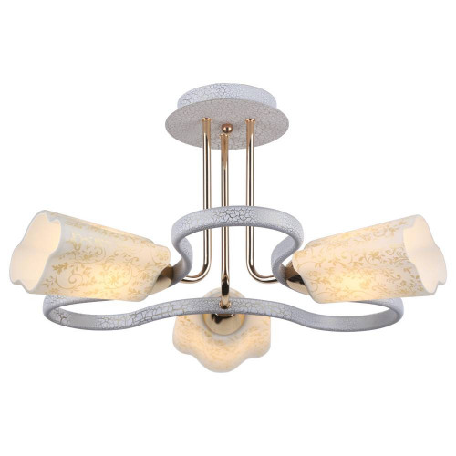потолочная люстра arte lamp romola a8182pl-3wg белая в Армавире