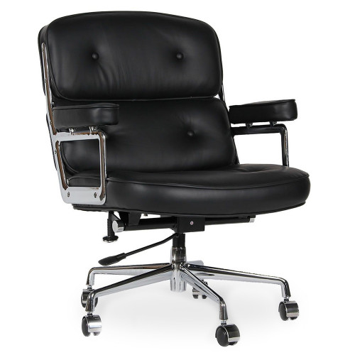 кресло eames style lobby chair черное в Армавире