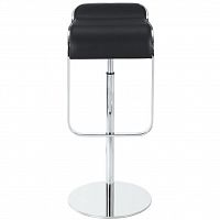 барный стул lem style piston stool черная кожа в Армавире