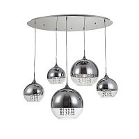 подвесная люстра maytoni fermi p140-pl-170-5-n в Армавире