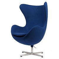 кресло egg chair синее в Армавире