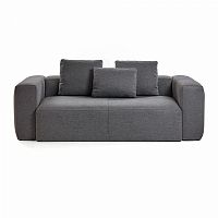 диван blok sofa 3 темно-серый от la forma (ex julia grup) в Армавире