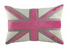 подушка с британским флагом pink velvet в Армавире