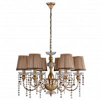 подвесная люстра crystal lux alegria sp6 gold-brown в Армавире