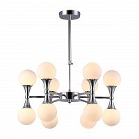 подвесная люстра arte lamp a9162lm-12cc белая в Армавире