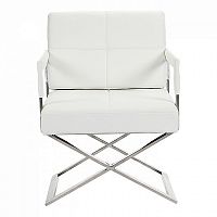 кресло aster x chair экокожа белое в Армавире